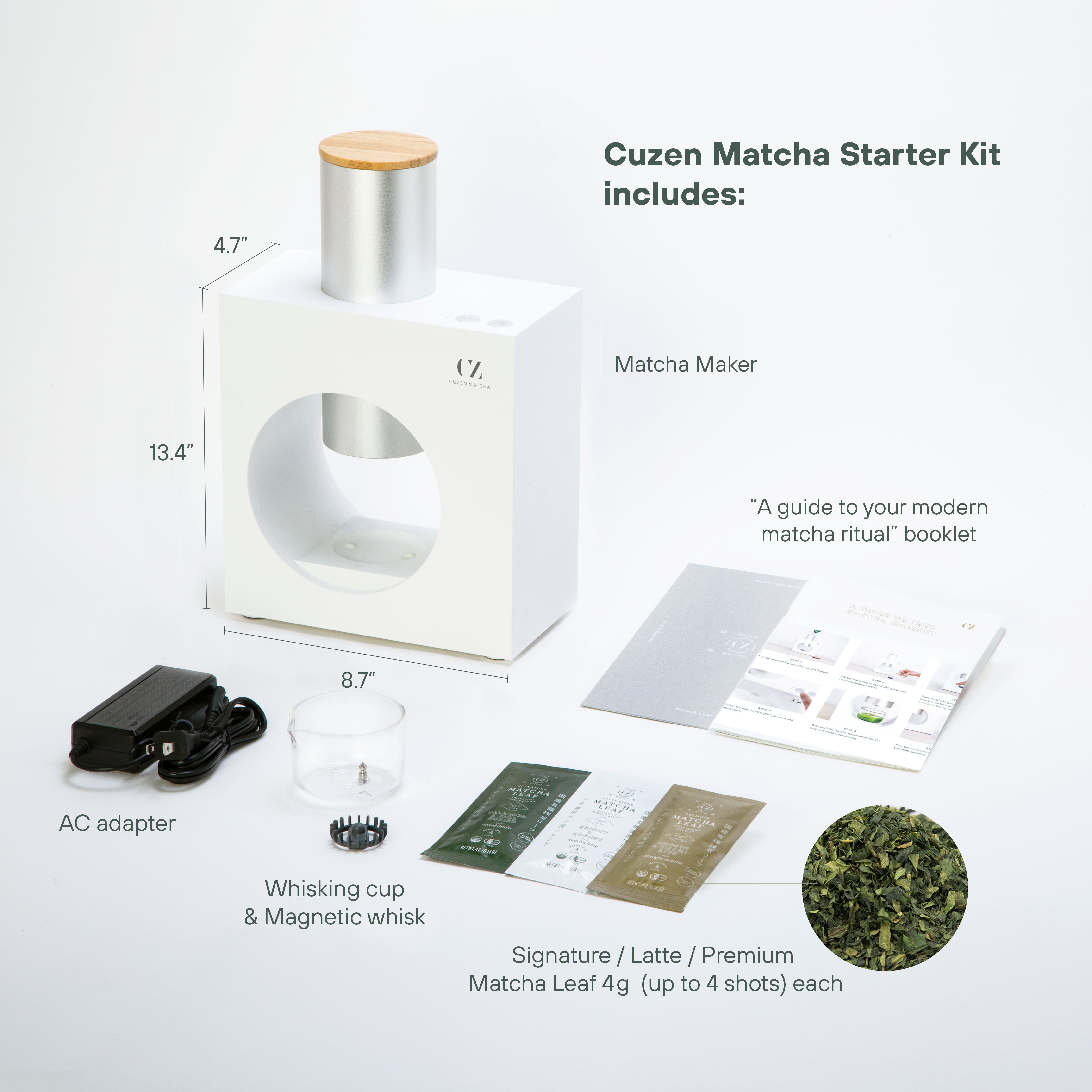 Cuzen Matcha | Matcha Maker Starter Kit