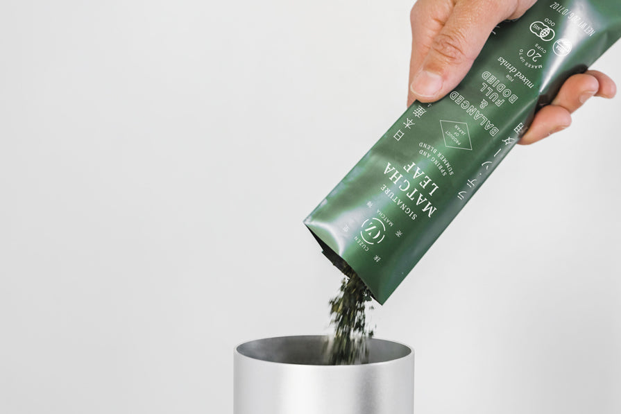 Cuzen Matcha Maker Starter Kit, an Innovative At-home Matcha Machine that  Produces Freshly Ground Matcha from Organic Shade-grown Japanese Tea Leaves