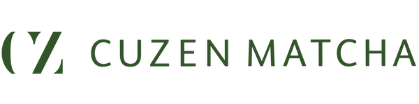 Cuzen Matcha Logo lockup