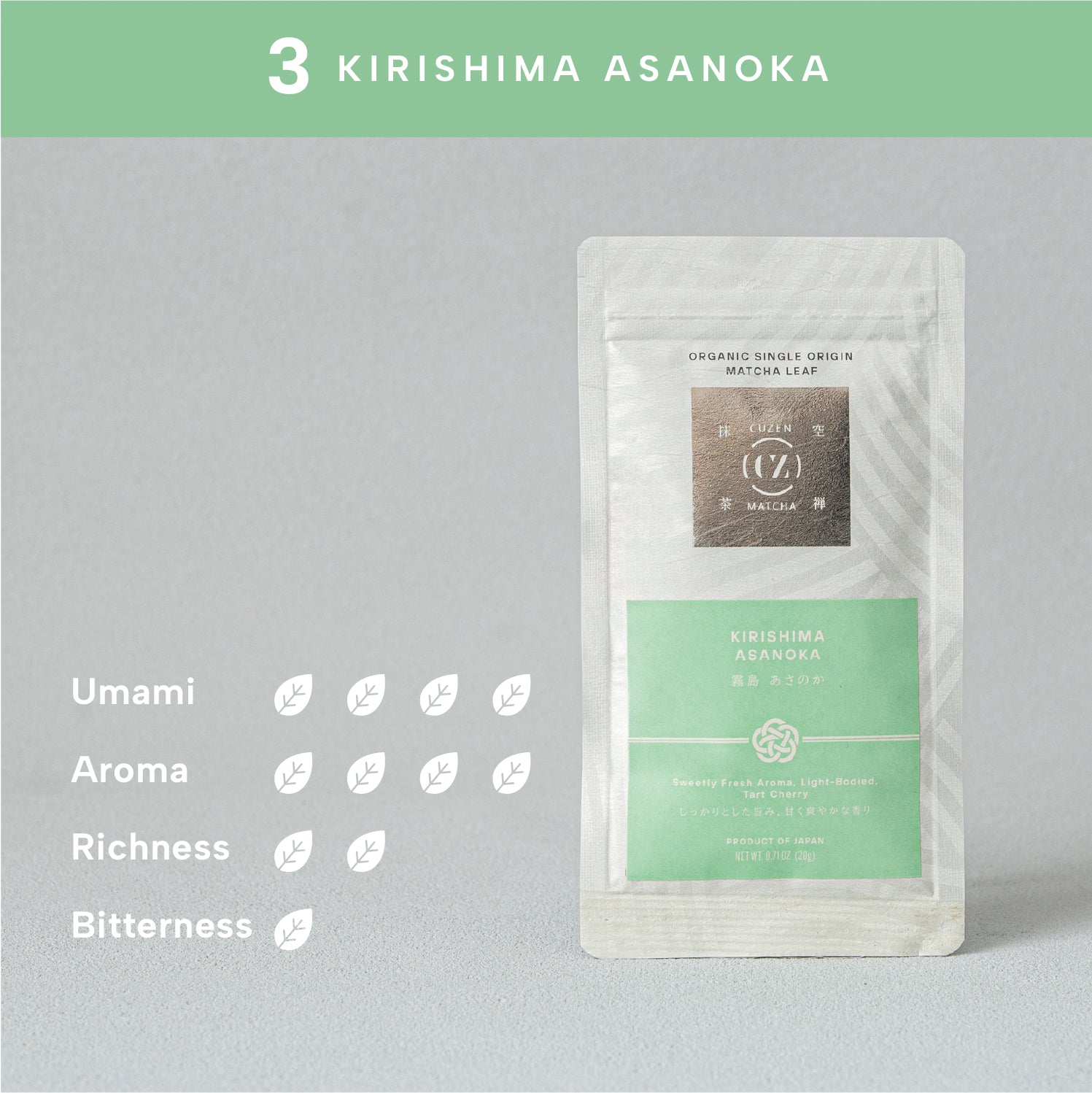 Organic Single Origin Matcha Leaf | Cuzen Matcha