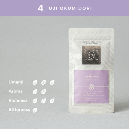 オーガニック シングルオリジン抹茶リーフ 04 宇治 おくみどり